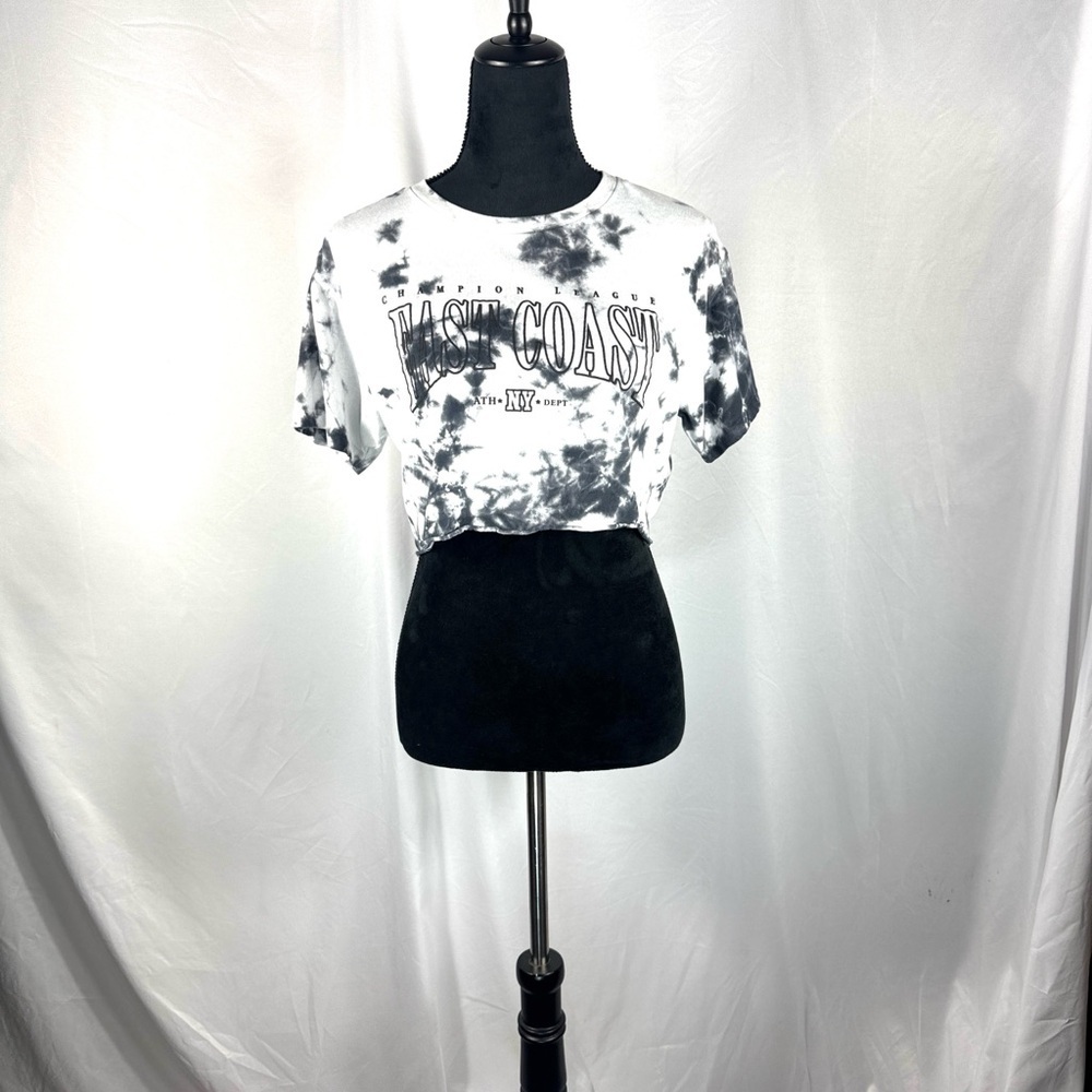 Garage East Coast Tie-Dye Crop Top